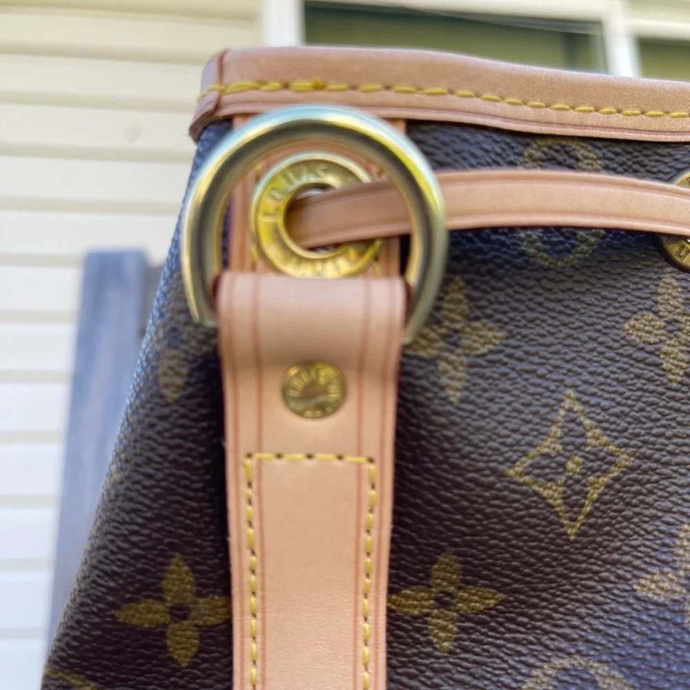 Noe GM monogram with complete vachetta replacement - Picture 8 of 16